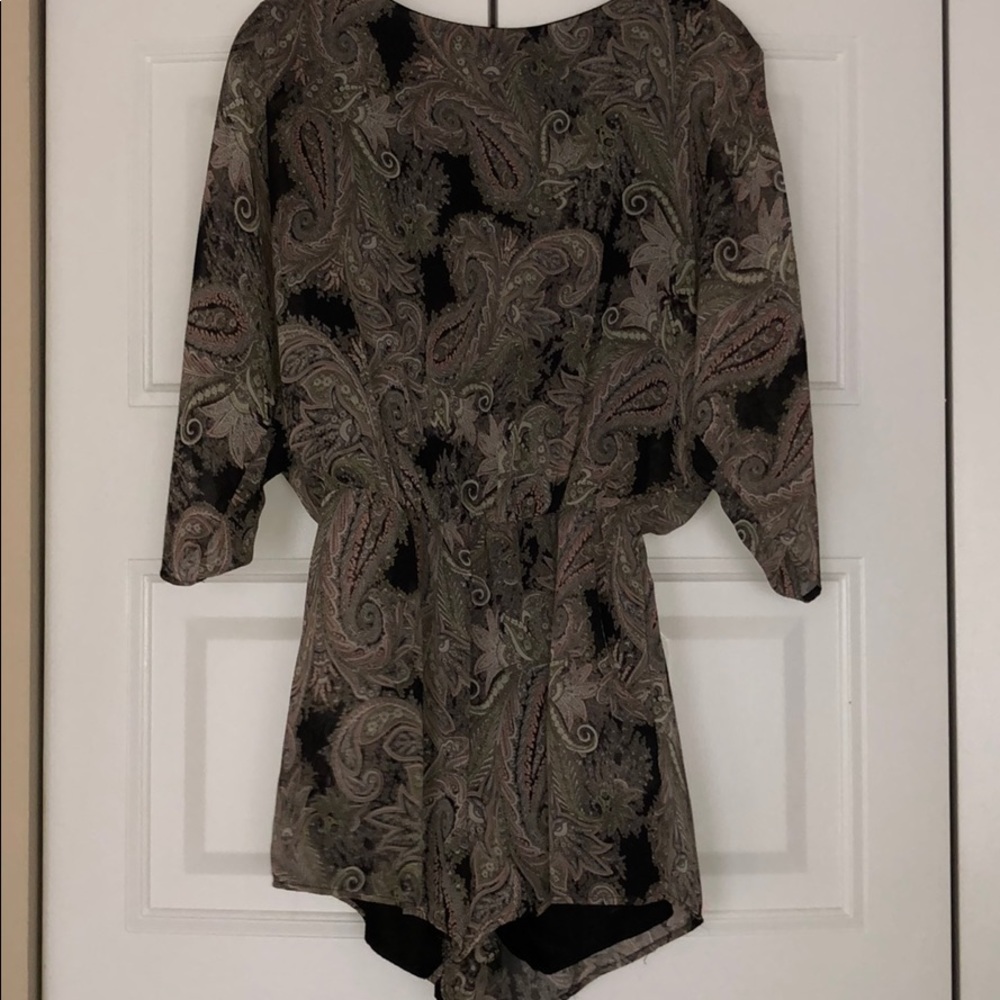 Multi colored romper